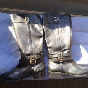 women's high leather boots